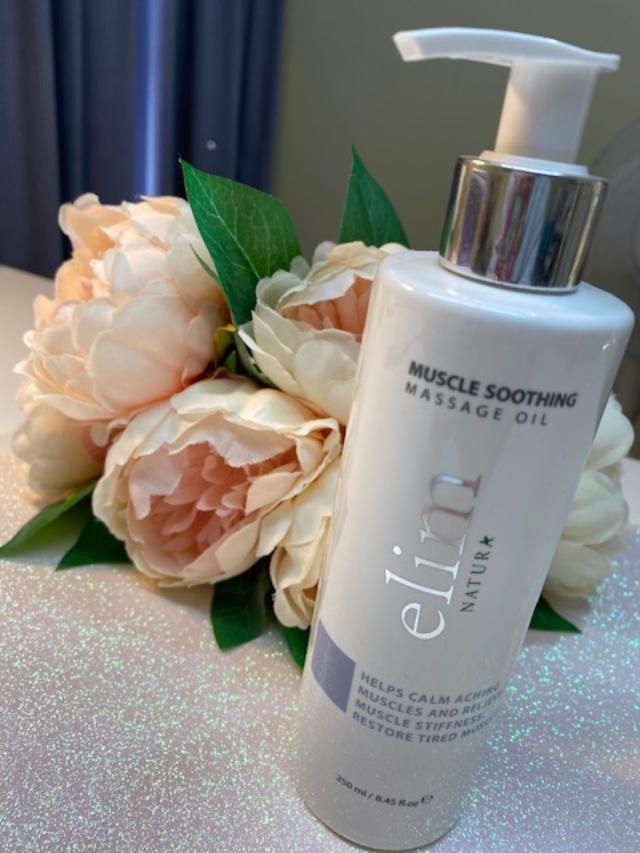 Elim Muscle Soothing Massage Oil Spray bottle